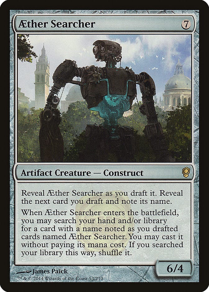 Aether Searcher [Conspiracy] Magic: The Gathering