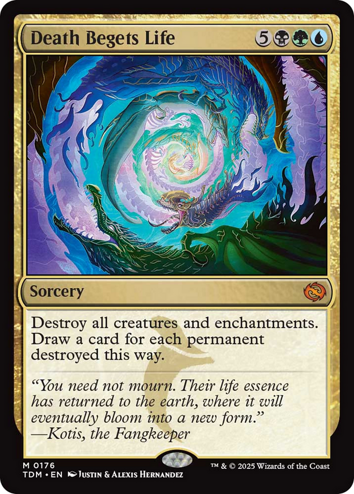 Death Begets Life [Tarkir: Dragonstorm] Magic: The Gathering