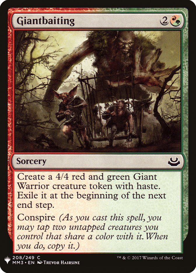 Giantbaiting [Mystery Booster] Magic: The Gathering