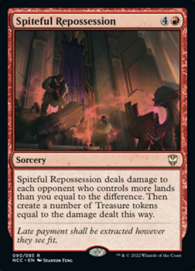 Spiteful Repossession [Streets of New Capenna Commander] Magic: The Gathering