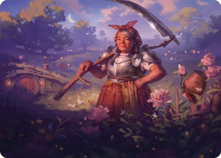 Took Reaper Art Card [The Lord of the Rings: Tales of Middle-earth Art Series] Magic: The Gathering