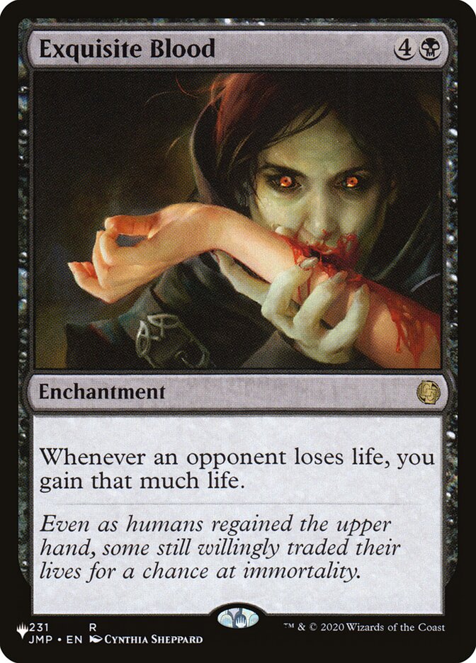 Exquisite Blood [The List] Magic: The Gathering