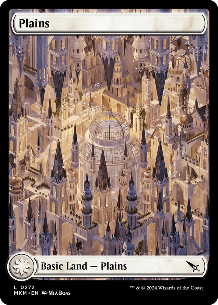 Plains (0272) [Murders at Karlov Manor] Magic: The Gathering