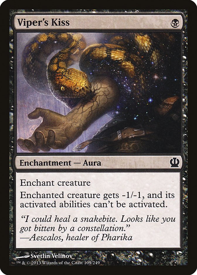 Viper's Kiss [Theros] Magic: The Gathering