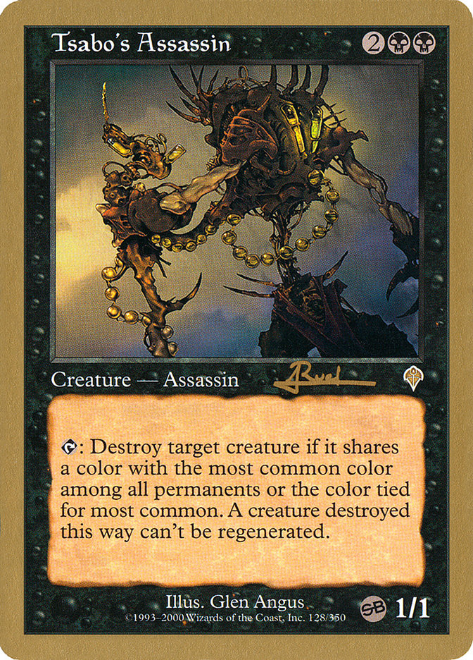Tsabo's Assassin (Antoine Ruel) (SB) [World Championship Decks 2001] Magic: The Gathering