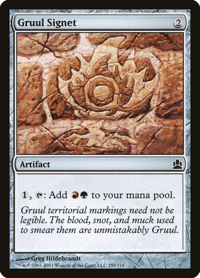 Gruul Signet [Commander 2011] Magic: The Gathering