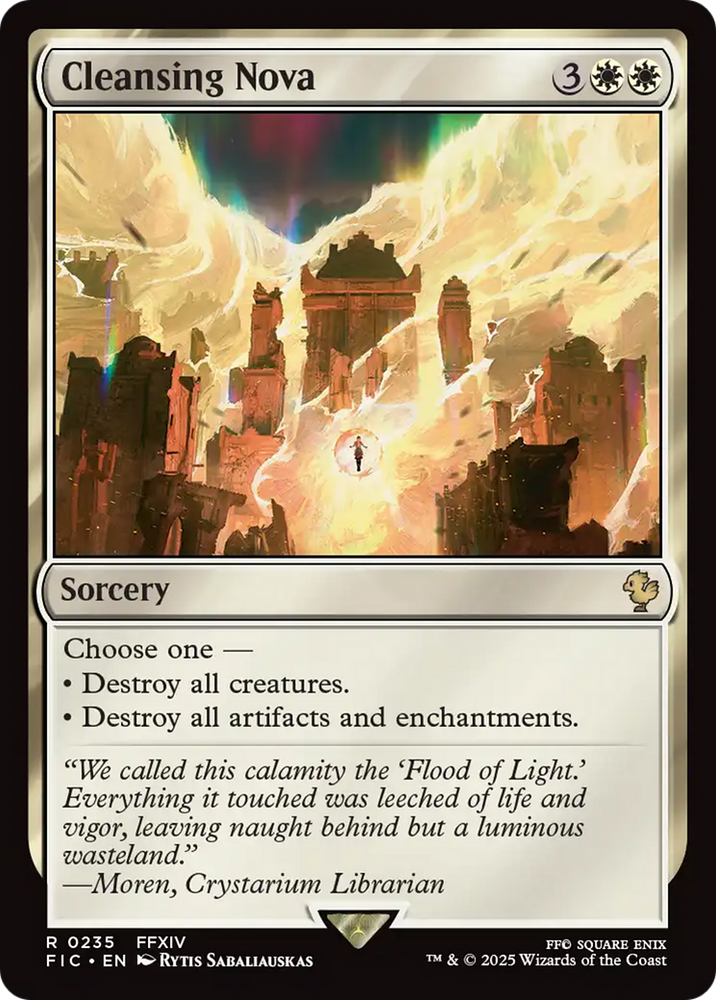 Cleansing Nova [FINAL FANTASY Commander] Magic: The Gathering