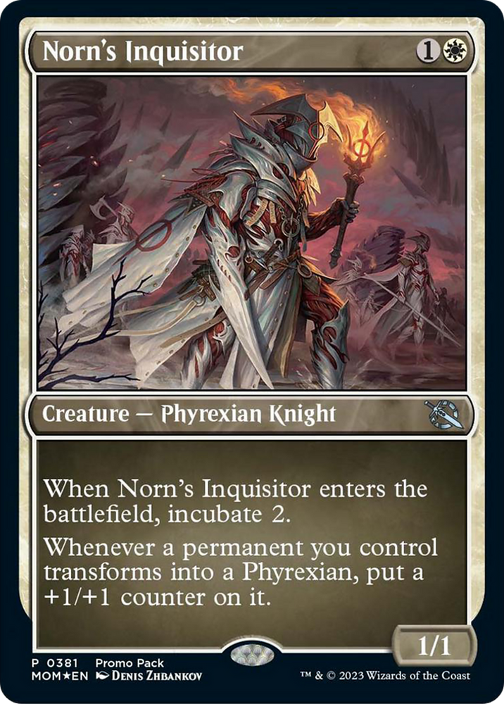 Norn's Inquisitor (Promo Pack) [March of the Machine Promos] Magic: The Gathering