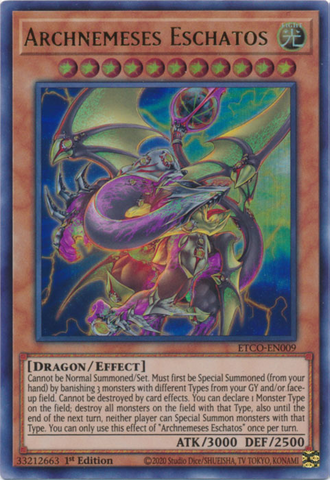 Archnemeses Eschatos [ETCO-EN009] Ultra Rare - Yugioh Cards For Your TCG Needs!
