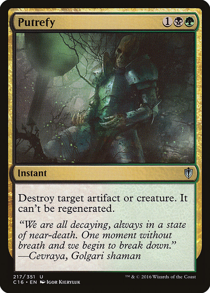 Putrefy [Commander 2016] Magic: The Gathering