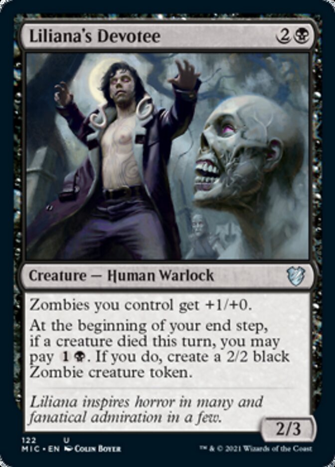 Liliana's Devotee [Innistrad: Midnight Hunt Commander] Magic: The Gathering