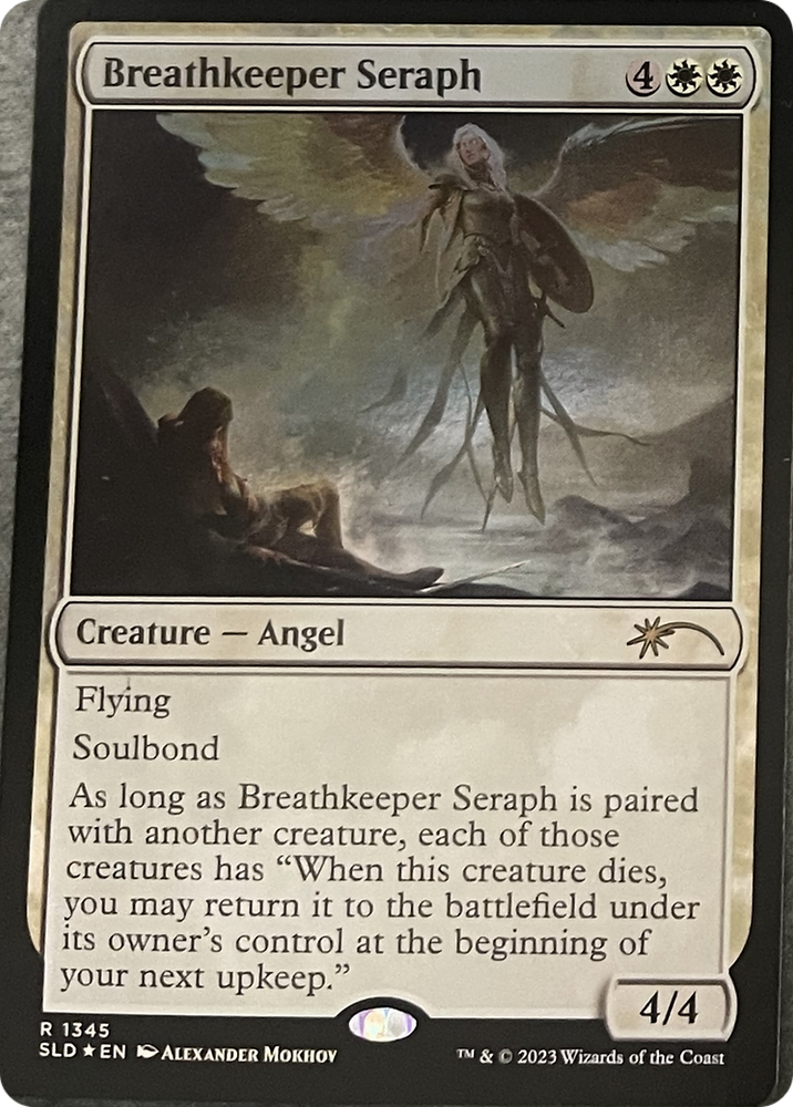 Breathkeeper Seraph [Secret Lair: Angels] Magic: The Gathering