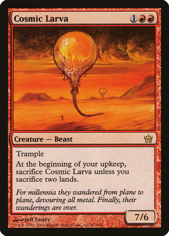 Cosmic Larva [Fifth Dawn] Magic: The Gathering