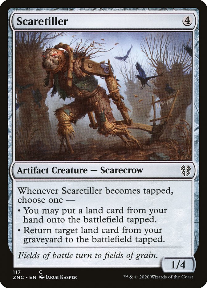 Scaretiller [Zendikar Rising Commander] Magic: The Gathering