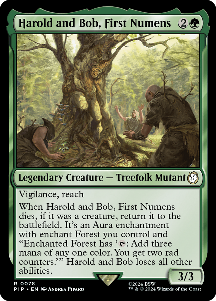 Harold and Bob, First Numens [Fallout] Magic: The Gathering