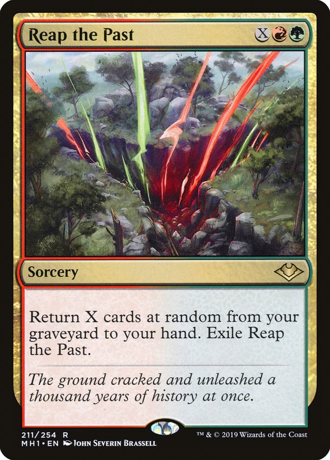 Reap the Past [Modern Horizons] Magic: The Gathering