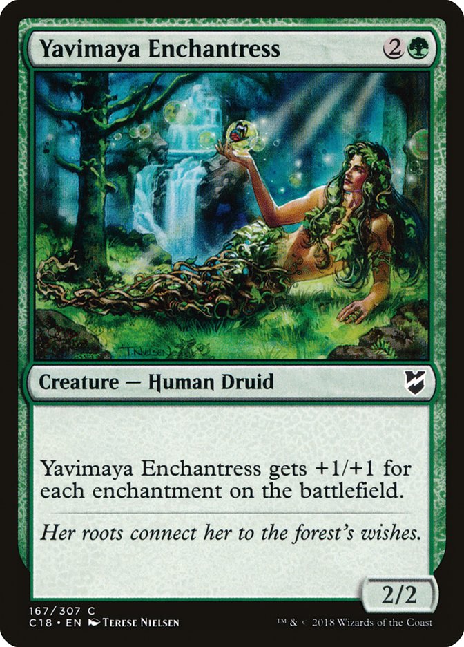 Yavimaya Enchantress [Commander 2018] Magic: The Gathering