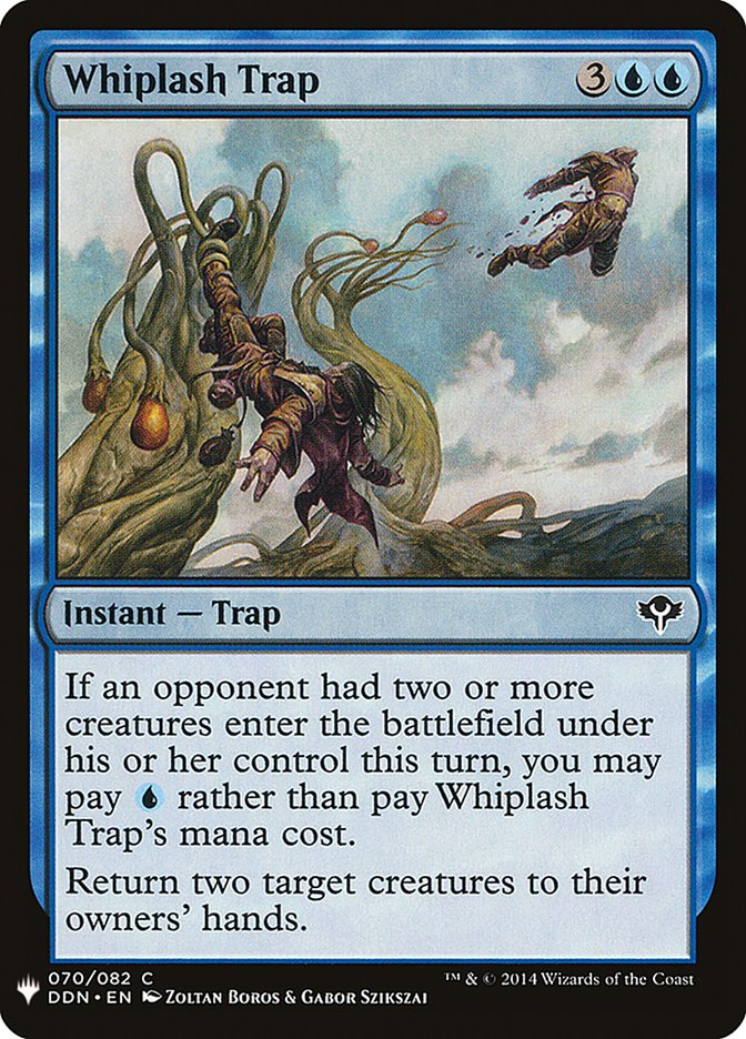 Whiplash Trap [Mystery Booster] Magic: The Gathering
