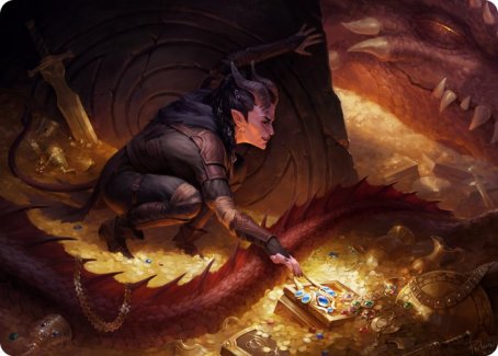 Hoard Robber Art Card [Dungeons & Dragons: Adventures in the Forgotten Realms Art Series] Magic: The Gathering