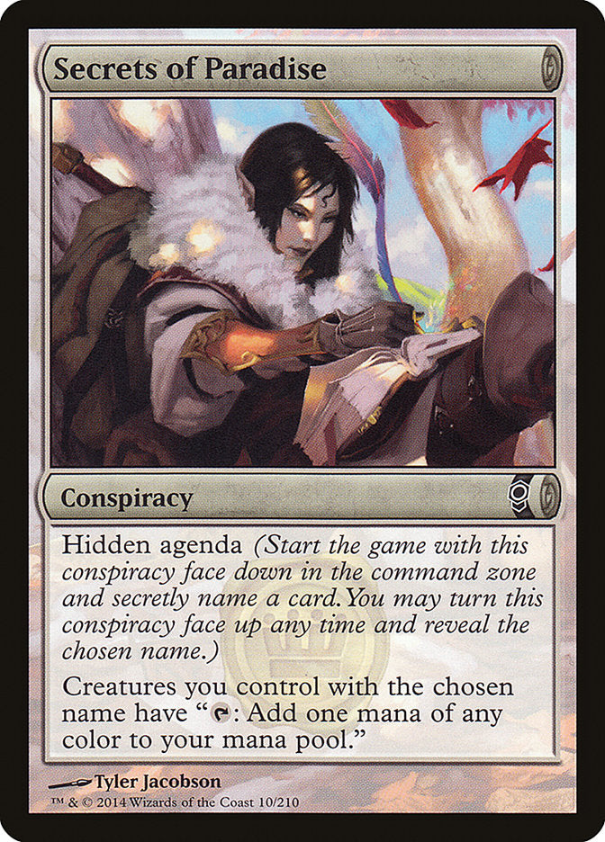 Secrets of Paradise [Conspiracy] Magic: The Gathering