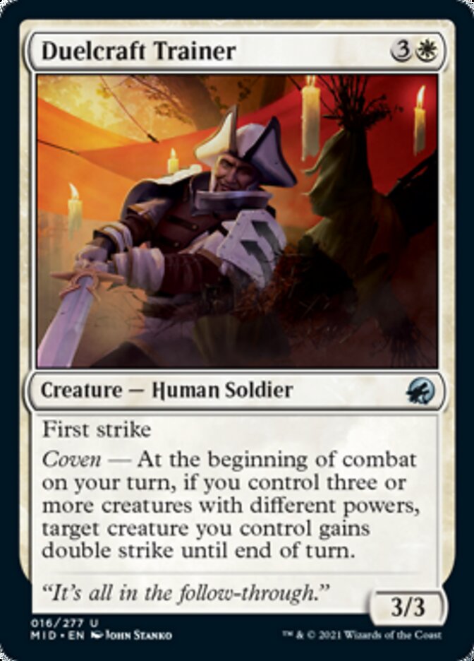 Duelcraft Trainer [Innistrad: Midnight Hunt] Magic: The Gathering