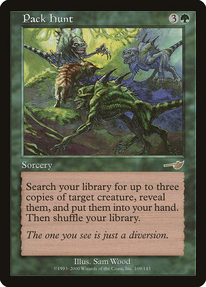 Pack Hunt [Nemesis] Magic: The Gathering