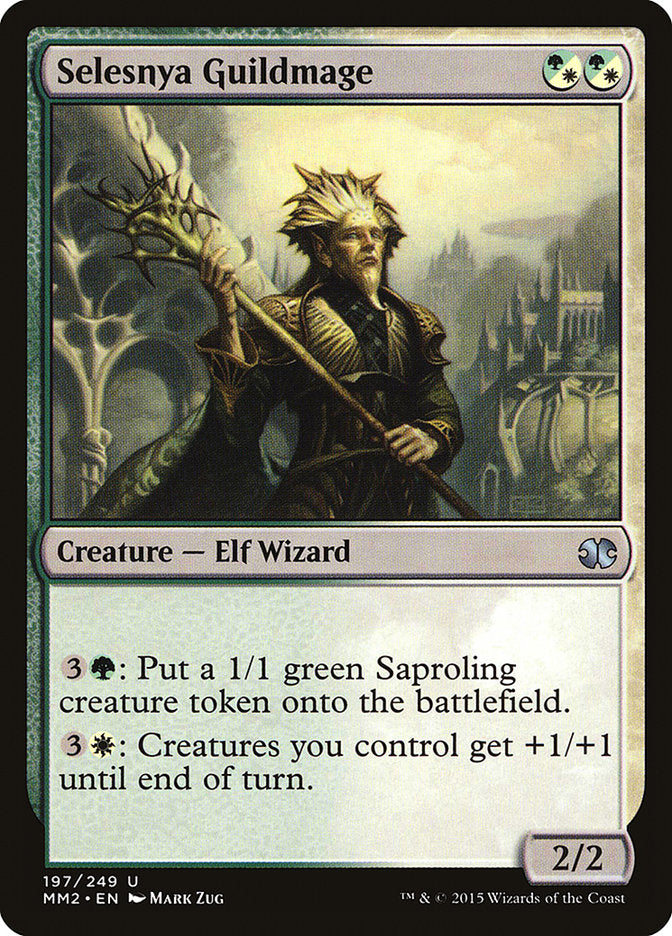 Selesnya Guildmage [Modern Masters 2015] Magic: The Gathering