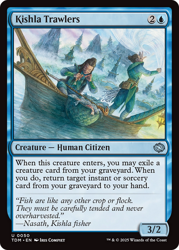 Kishla Trawlers [Tarkir: Dragonstorm] Magic: The Gathering