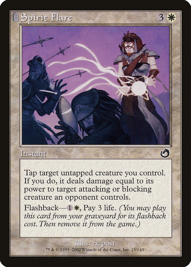Spirit Flare [Torment] Magic: The Gathering