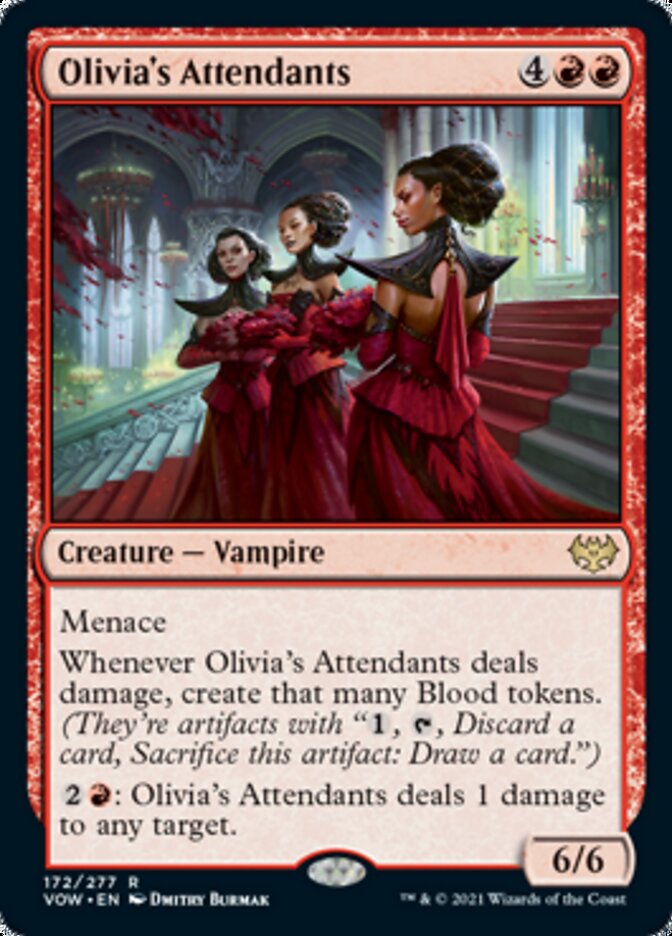 Olivia's Attendants [Innistrad: Crimson Vow] Magic: The Gathering
