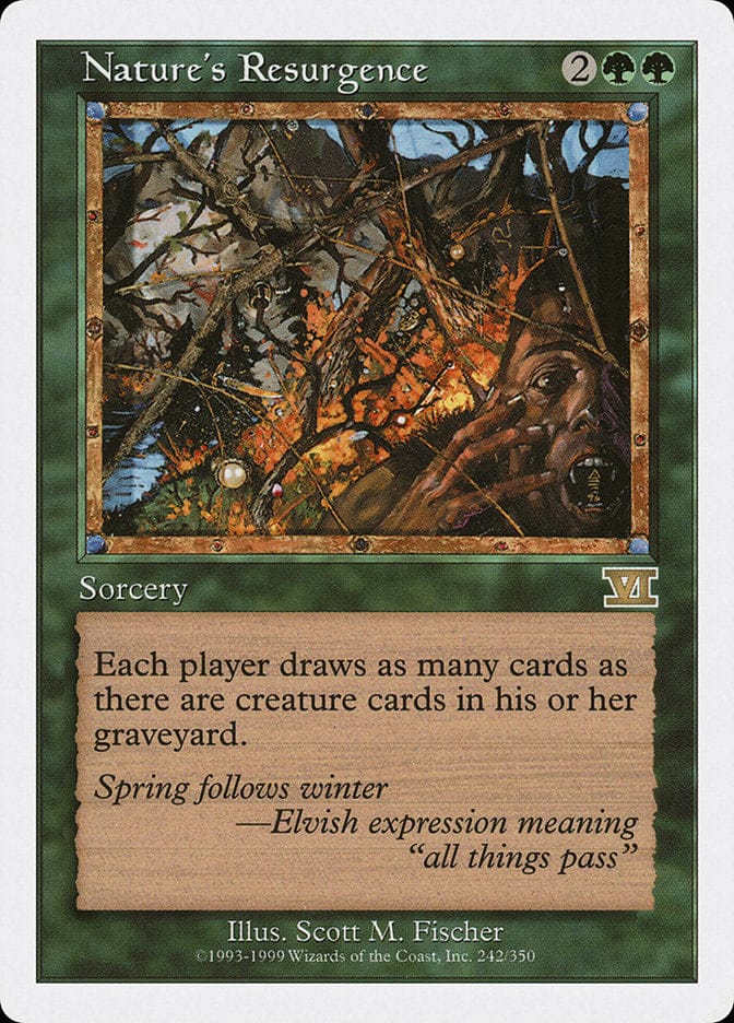 Nature's Resurgence [Classic Sixth Edition] Magic: The Gathering