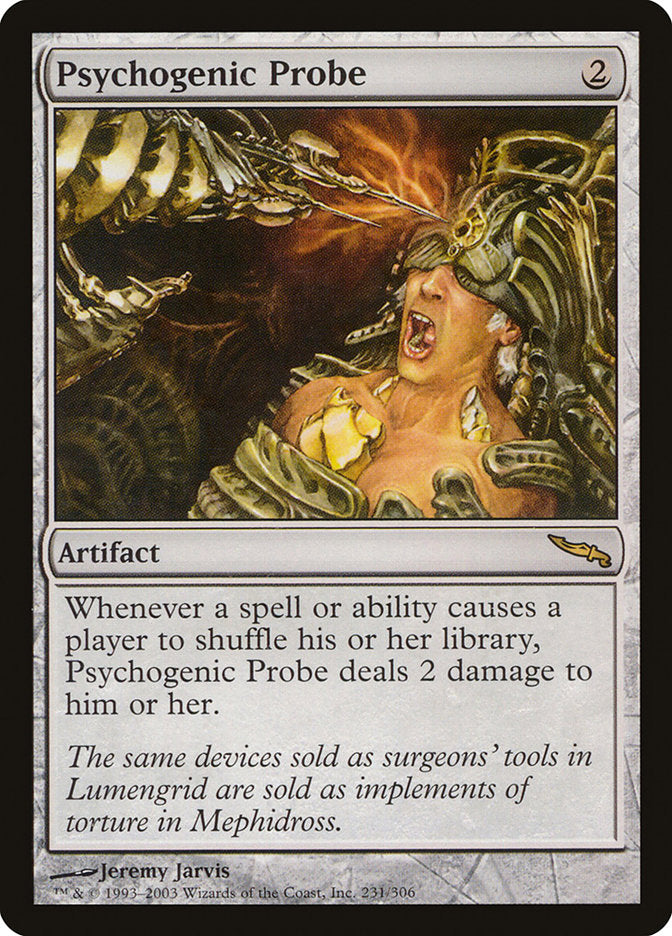 Psychogenic Probe [Mirrodin] Magic: The Gathering