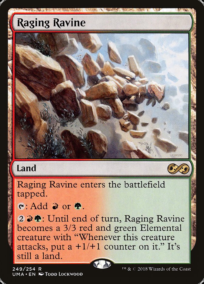 Raging Ravine [Ultimate Masters] Magic: The Gathering
