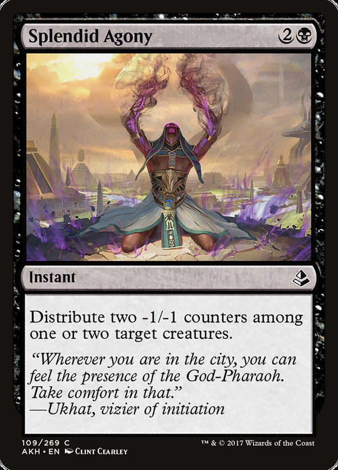Splendid Agony [Amonkhet] Magic: The Gathering