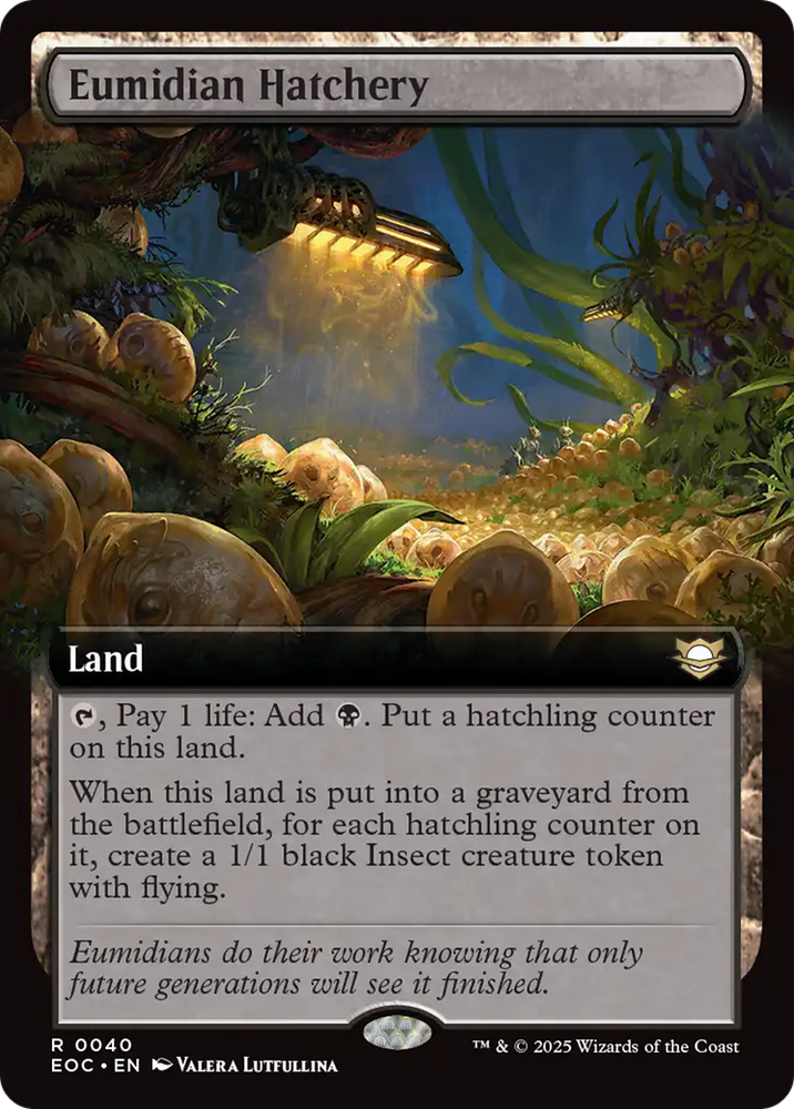 Eumidian Hatchery (Extended Art) [Edge of Eternities Commander] Magic: The Gathering