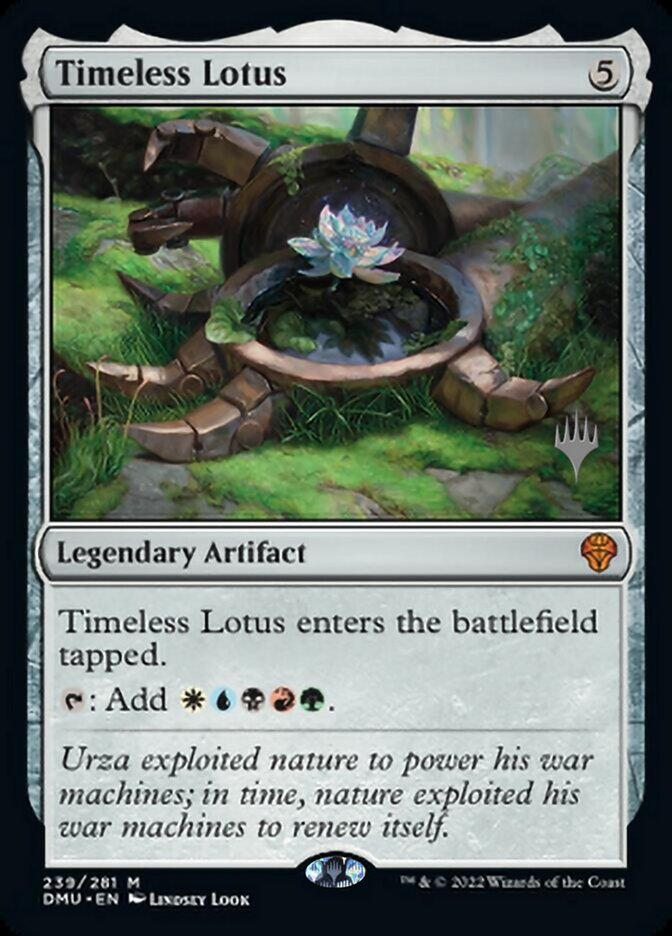 Timeless Lotus (Promo Pack) [Dominaria United Promos] Magic: The Gathering