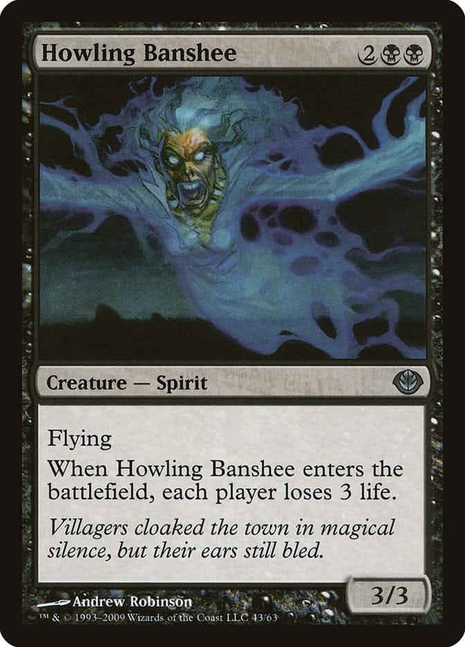 Howling Banshee [Duel Decks: Garruk vs. Liliana] Magic: The Gathering