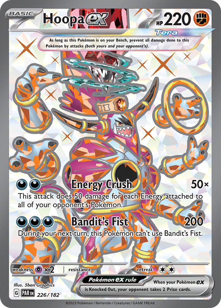 Hoopa ex (226/182) [Scarlet & Violet: Paradox Rift] Pokémon