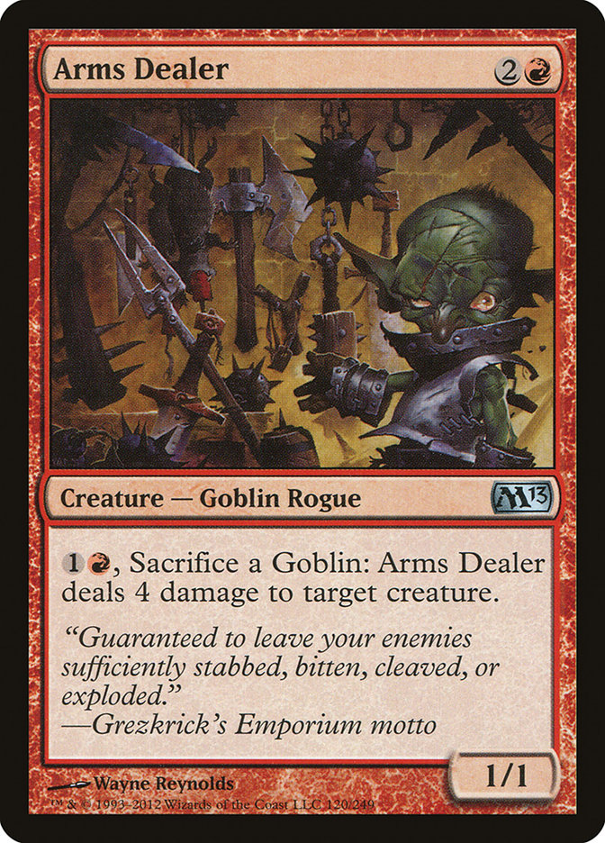 Arms Dealer [Magic 2013] Magic: The Gathering