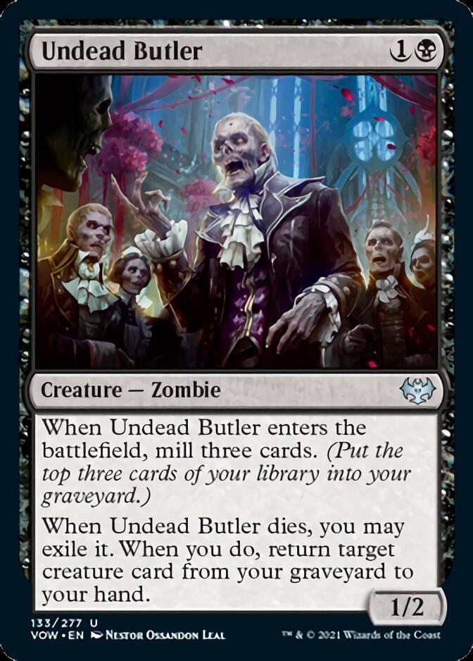 Undead Butler [Innistrad: Crimson Vow] Magic: The Gathering