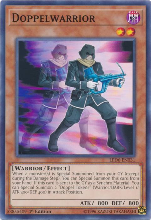 Doppelwarrior [LED6-EN031] Common Yu-Gi-Oh!