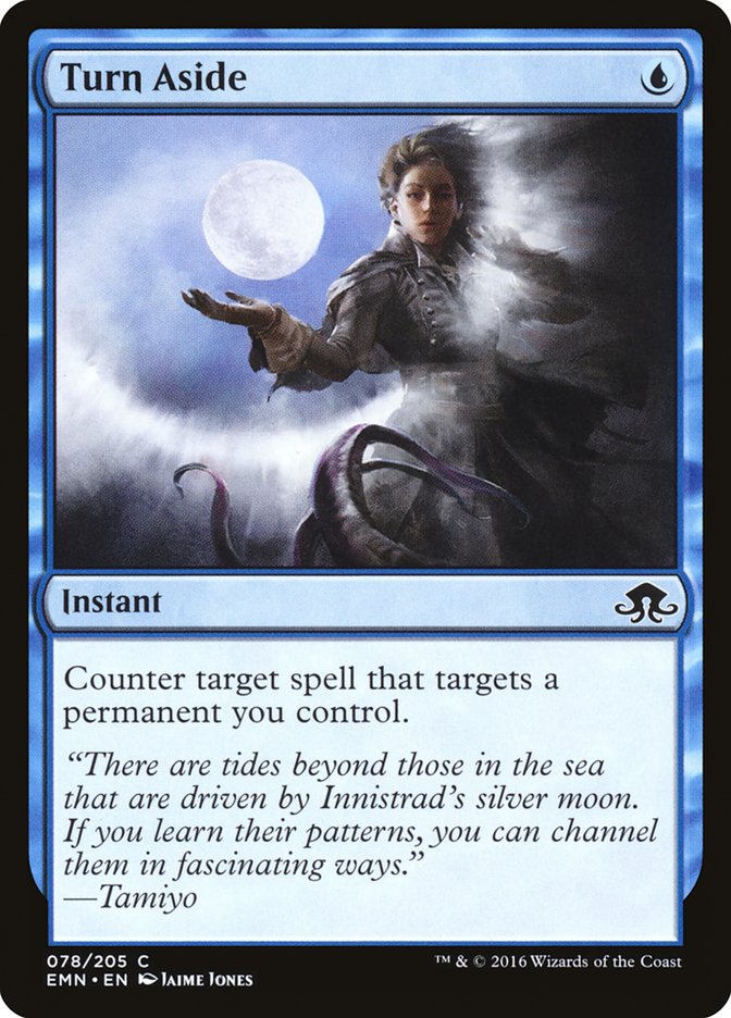 Turn Aside [Eldritch Moon] Magic: The Gathering