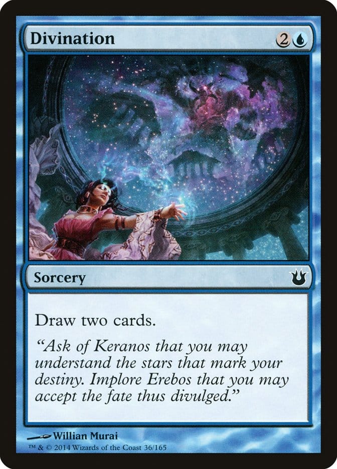 Divination [Born of the Gods] Magic: The Gathering