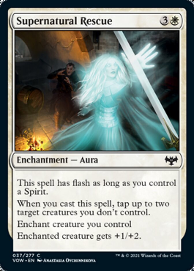 Supernatural Rescue [Innistrad: Crimson Vow] Magic: The Gathering