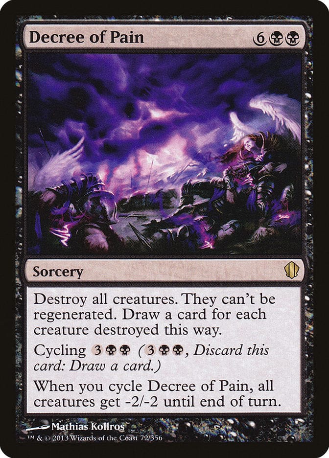 Decree of Pain [Commander 2013] Magic: The Gathering