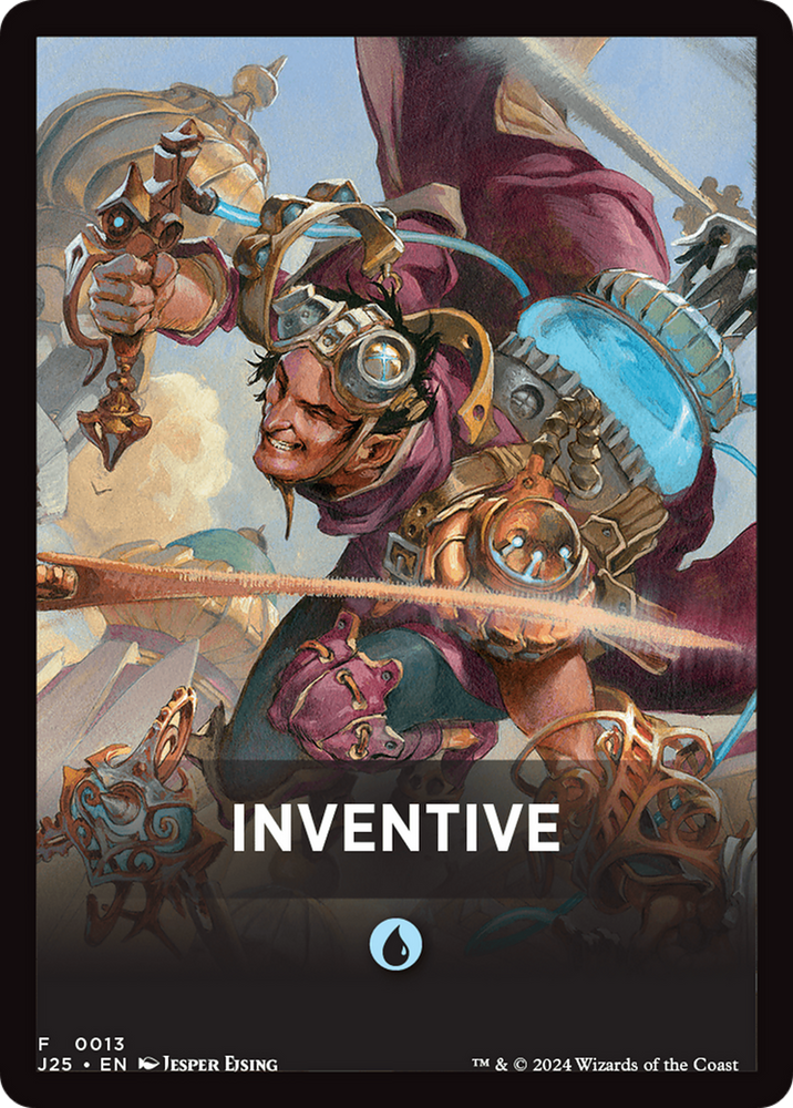 Inventive Theme Card [Foundations Jumpstart Front Cards] Magic: The Gathering