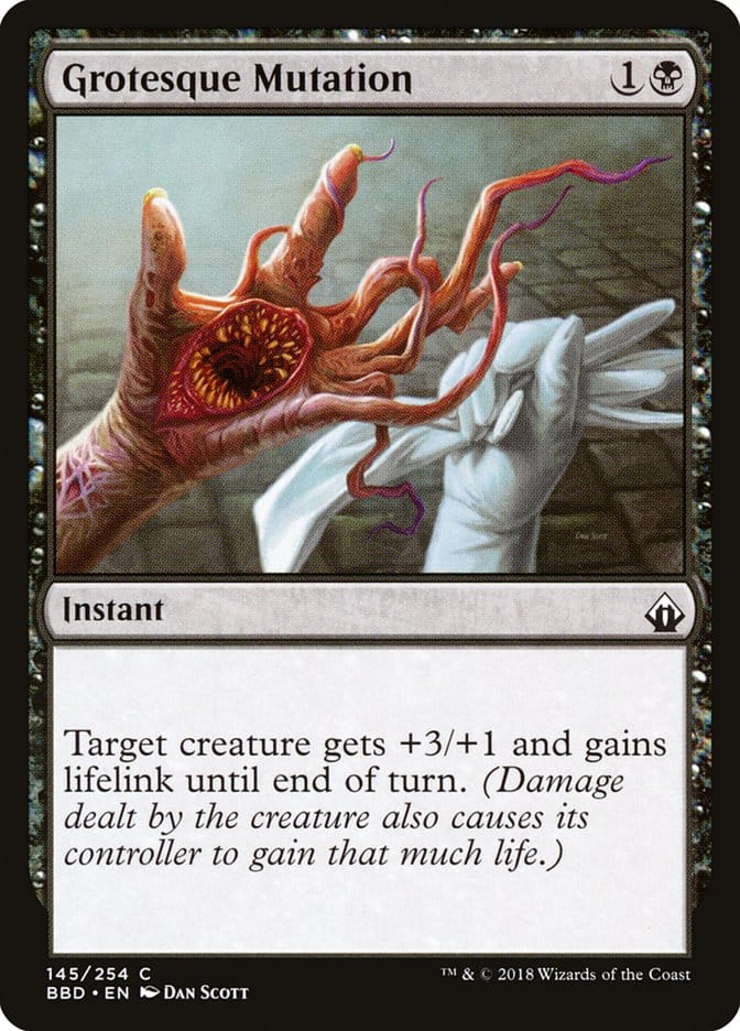 Grotesque Mutation [Battlebond] Magic: The Gathering