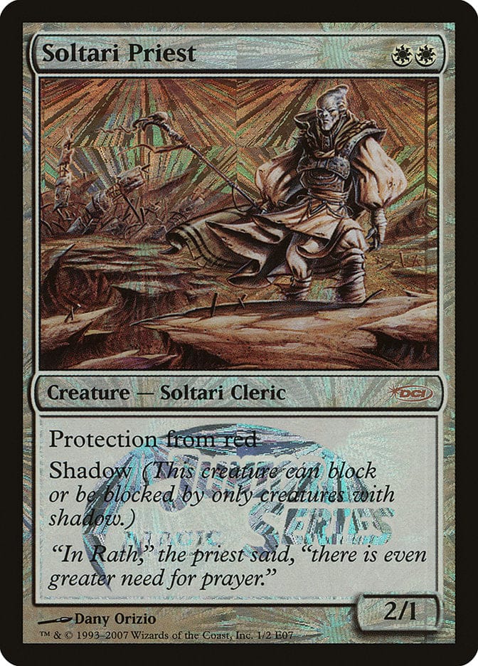 Soltari Priest [Junior Series Europe] Magic: The Gathering