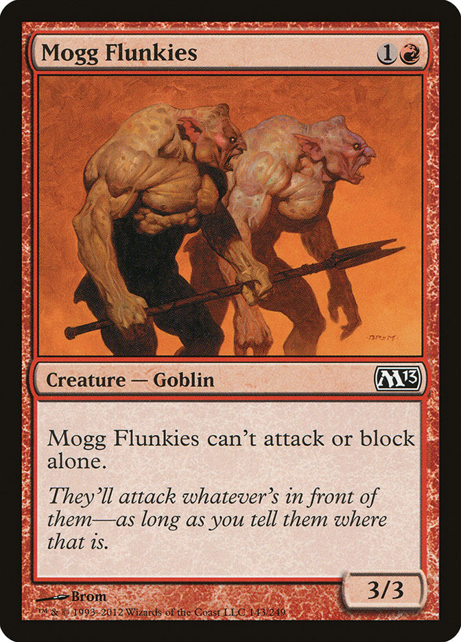 Mogg Flunkies [Magic 2013] Magic: The Gathering