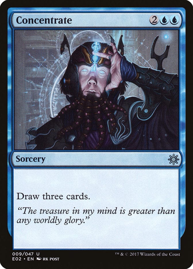 Concentrate [Explorers of Ixalan] Magic: The Gathering